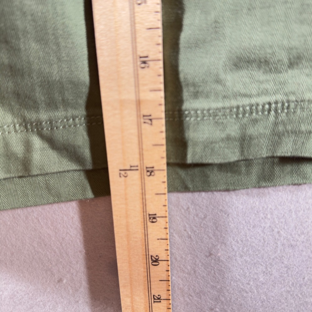 439 | NWOT GAP Olive Green Pull On Cotton Blend Drawsring Shors XL - Picture 5 of 9
